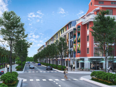 Liền kề mặt đường 20m