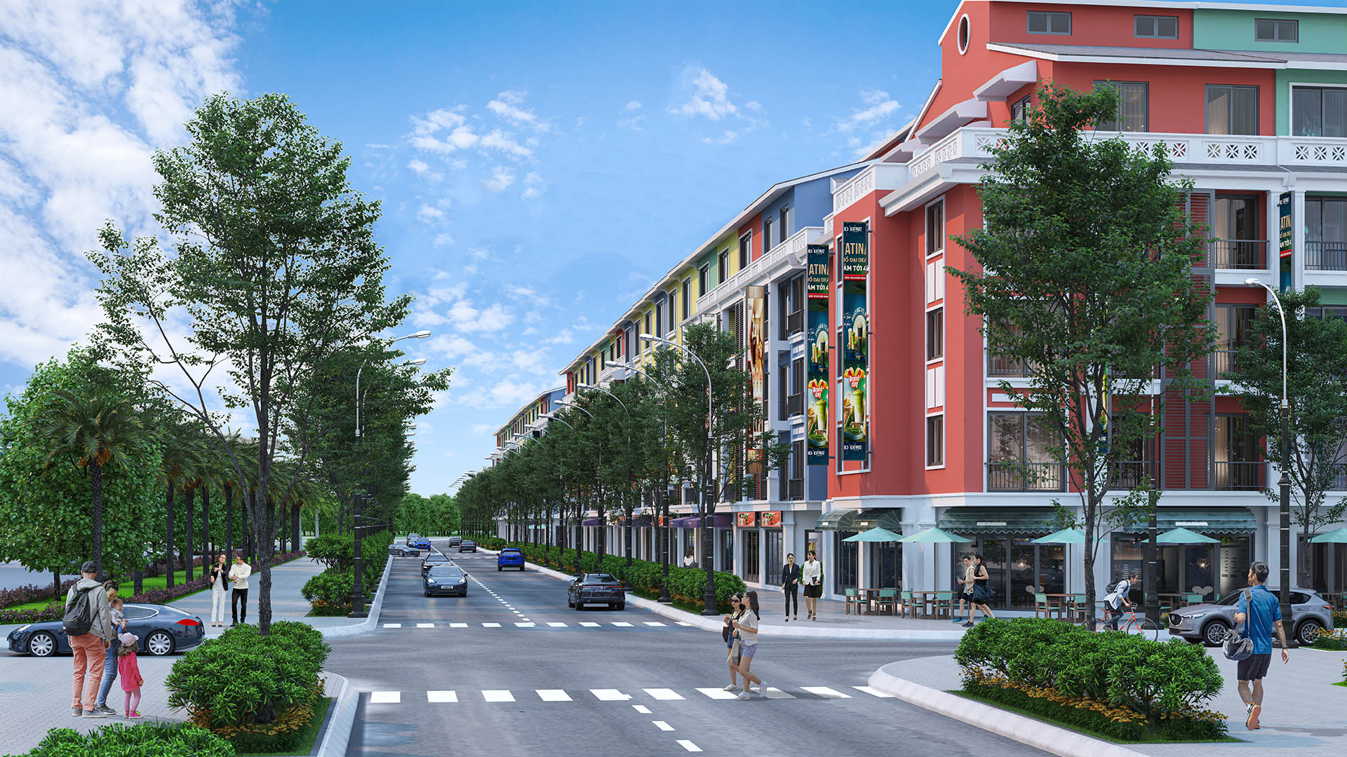 Liền kề mặt đường 20m Liền kề mặt đường 20m