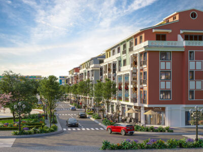 Liền kề mặt đường 25m